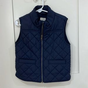 Crew cuts quilted vest
